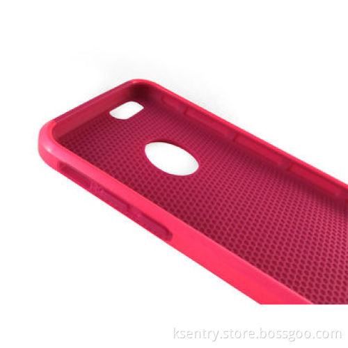 Wholesale Manufacturer Soft TPU Hard PC Case Back Cover for iPhone 6 with Factory Price
